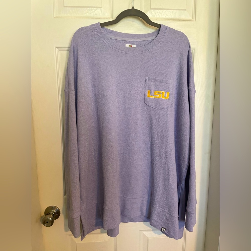 Marleylilly LSU Crewneck Pullover